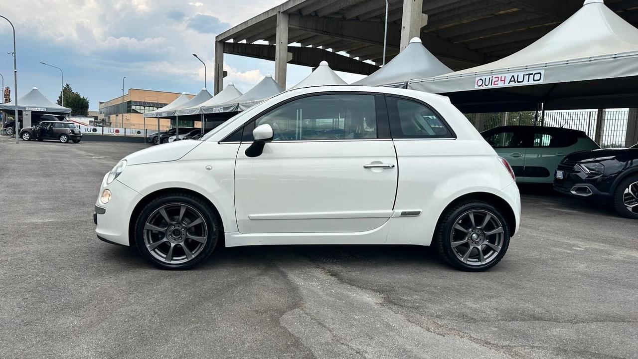 Fiat 500 1.2 SPORT/LOUGE GPL KM CERTIFICATI-UNICO PROPRIETARIO-BOMBOLA GPL CHE SCADE NEL 2031