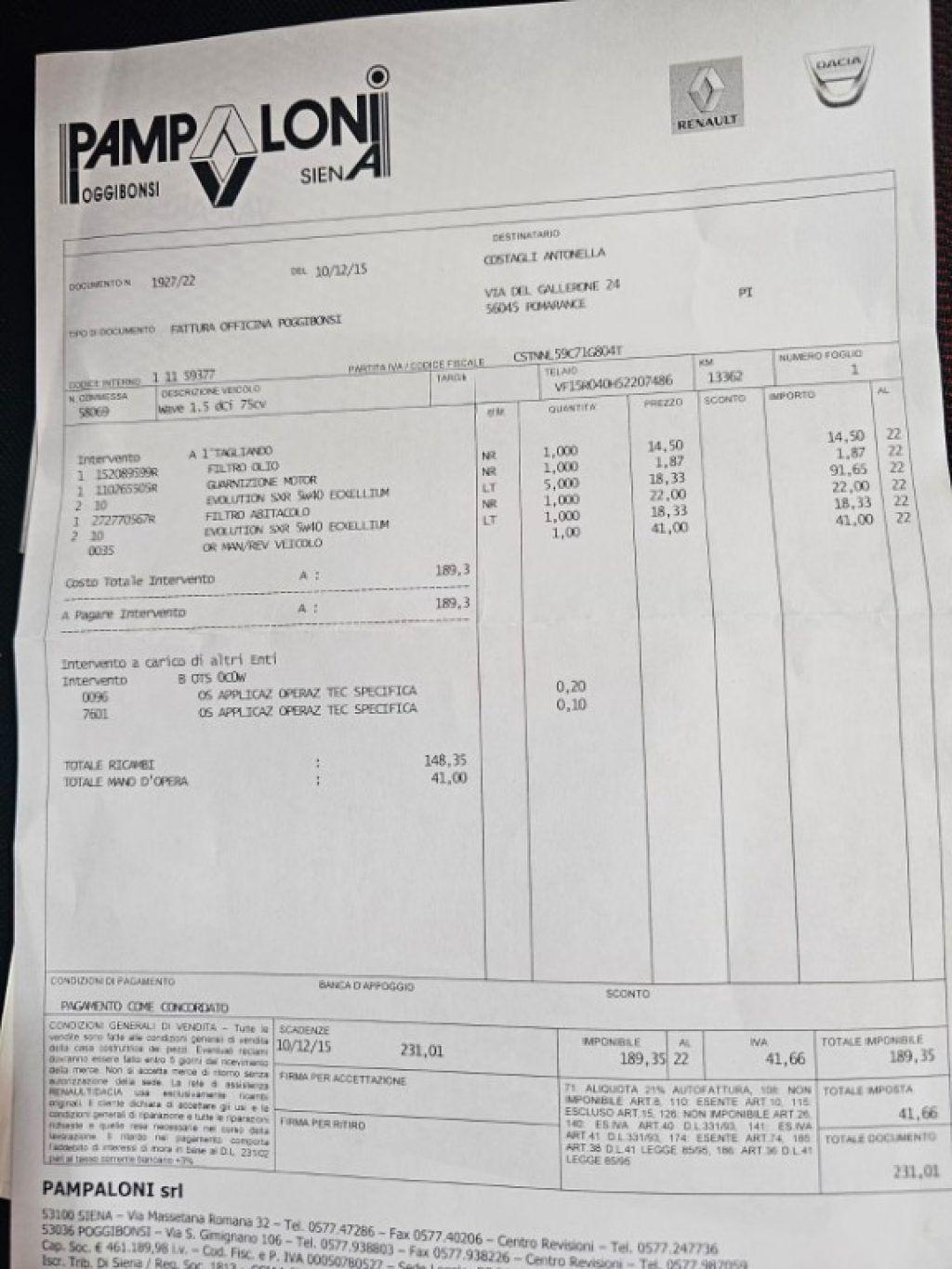Renault Clio 1.5 dCi 8V 75CV 5 porte Wave