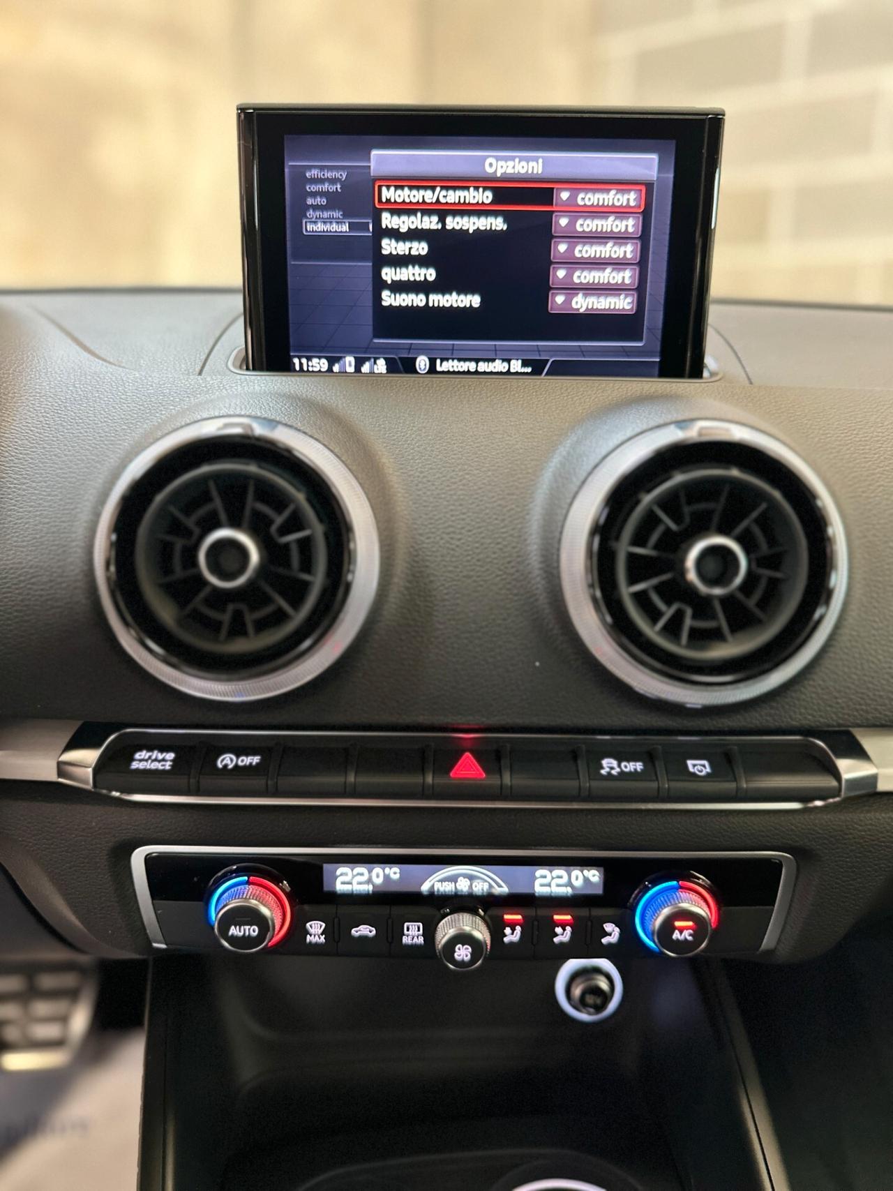 Audi S3 SPB 2.0 TFSI 310cv quattro S tronic 2018
