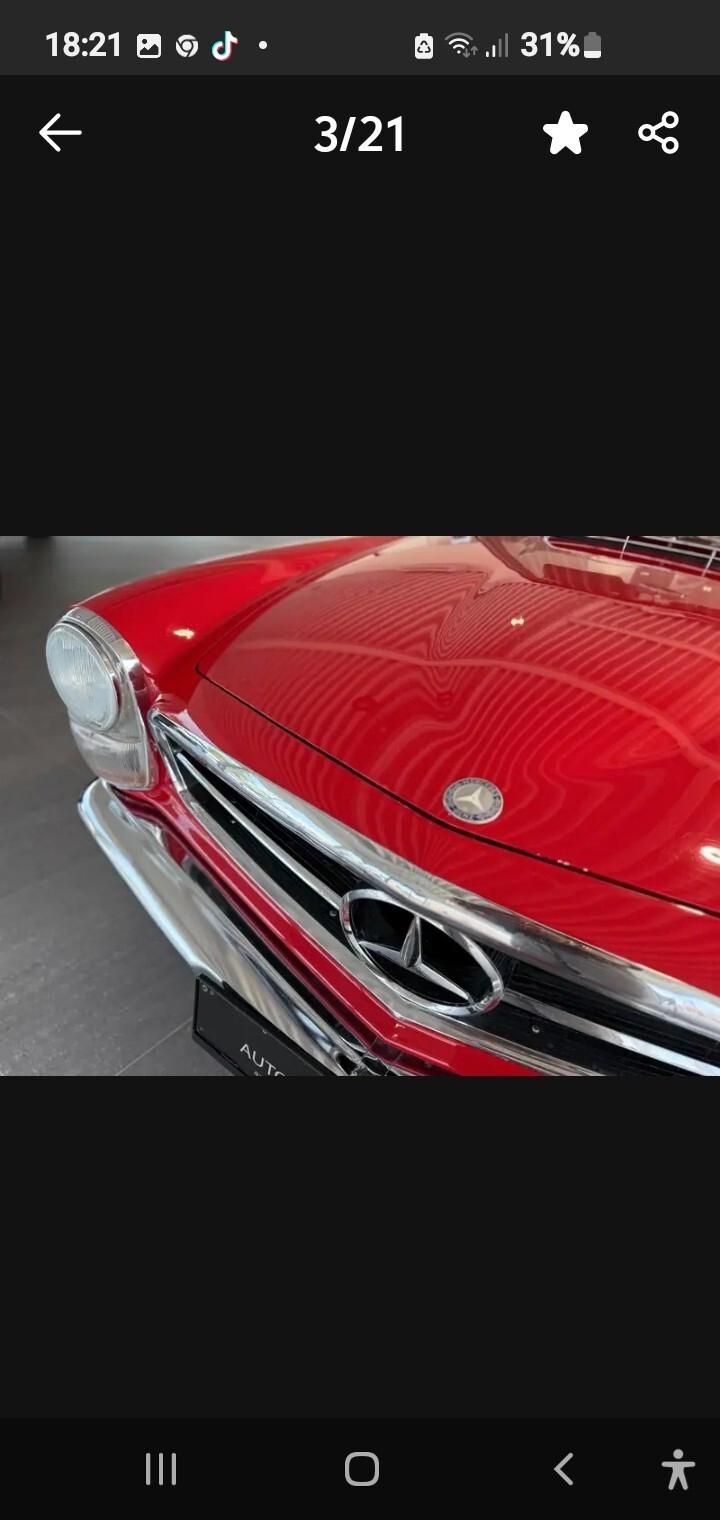 Mercedes-benz SL 230 Mercedes benz SL230 PAGODE ●● SPETTACOLARE INTROVABILE KM. 65800 CERTIFICATI UNICO PROPRIETA