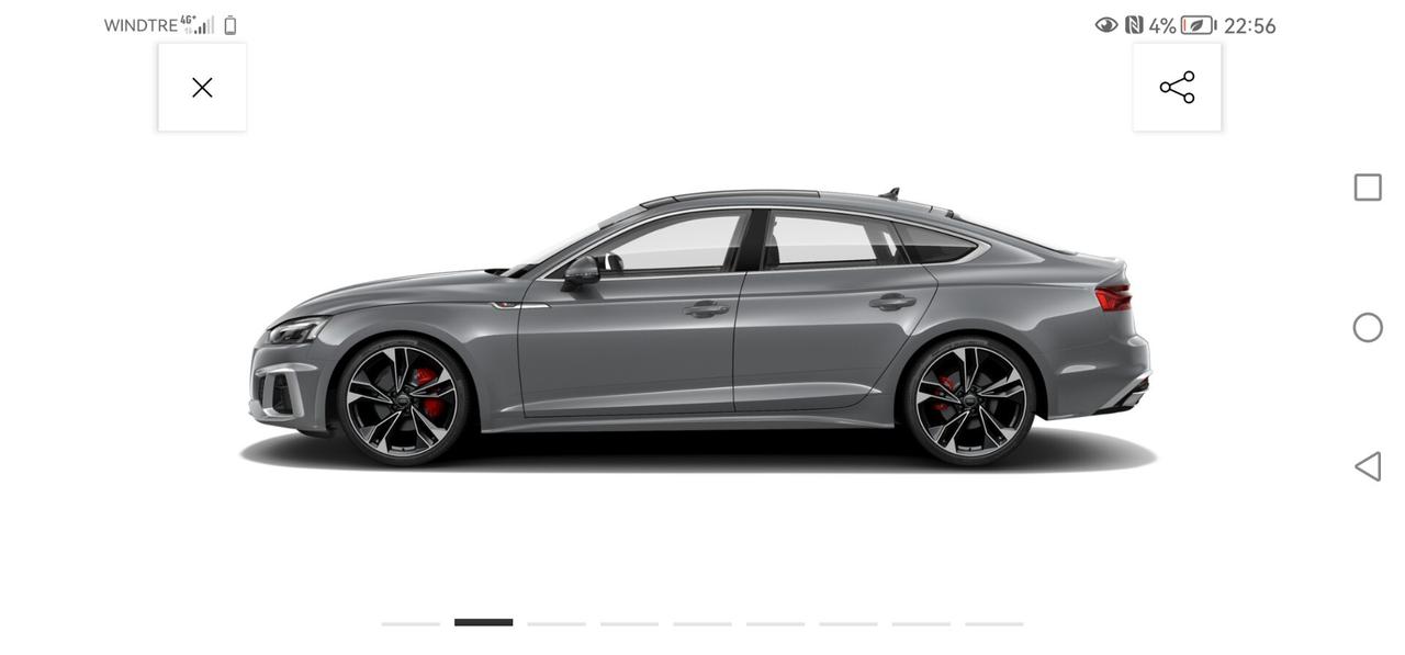 Audi A5 SPB 40 TDI quattro S tronic S line edition TETTO LED B&O 20