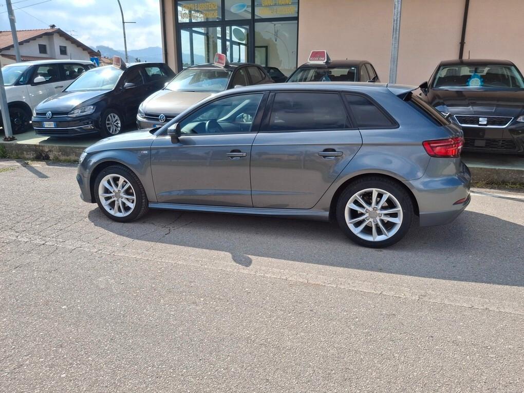 Audi A3 Sportback G-tron S tronic S-line Km 63.000