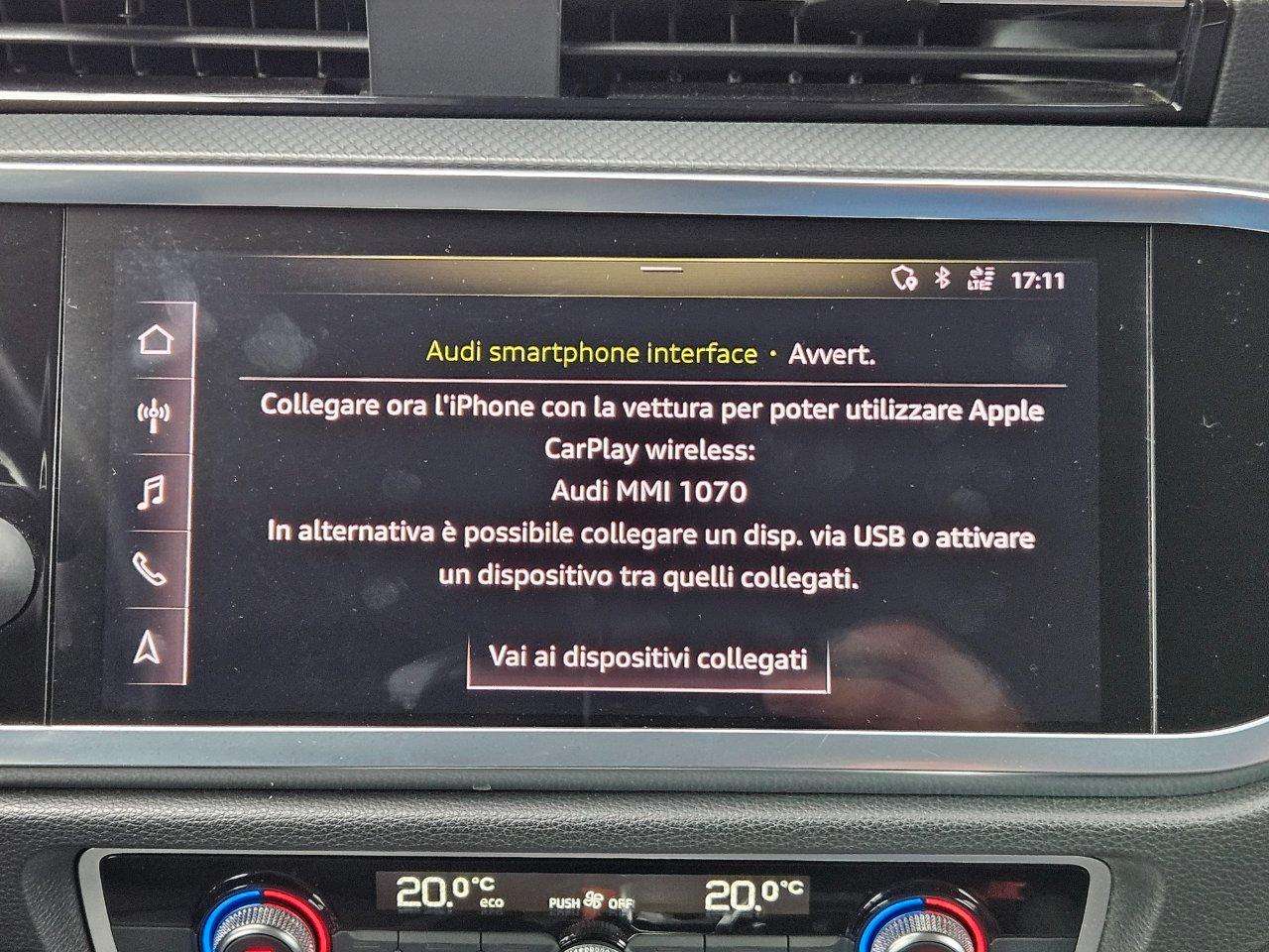 Audi Q3 Sportback 35 1.5 tfsi mhev S line edition 150cv s-tronic