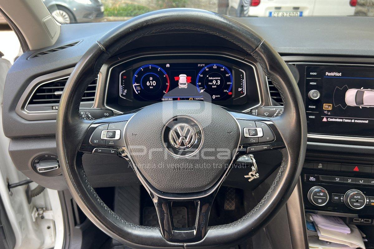 VOLKSWAGEN T-Roc 1.0 TSI 115 CV Style BlueMotion Technology