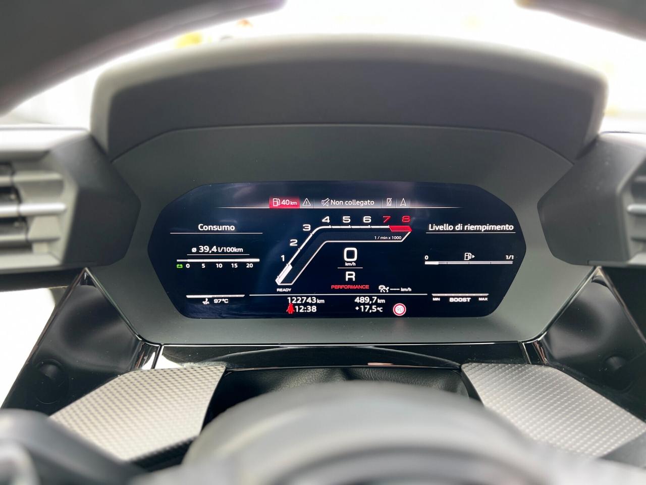 Audi A3 RS 3 SPB 2.5 400cv TFSI QUATTRO S tronic IVA ESPOSTA