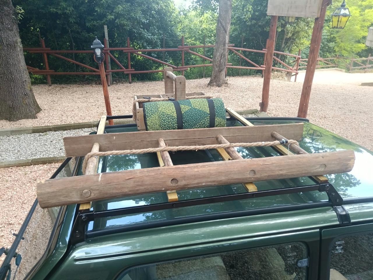 Fiat Panda 1000 4x4 Sisley + Carrello in tinta carrozzeria
