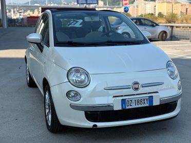 Fiat 500 C 1.2 Lounge cabrio unico propietario
