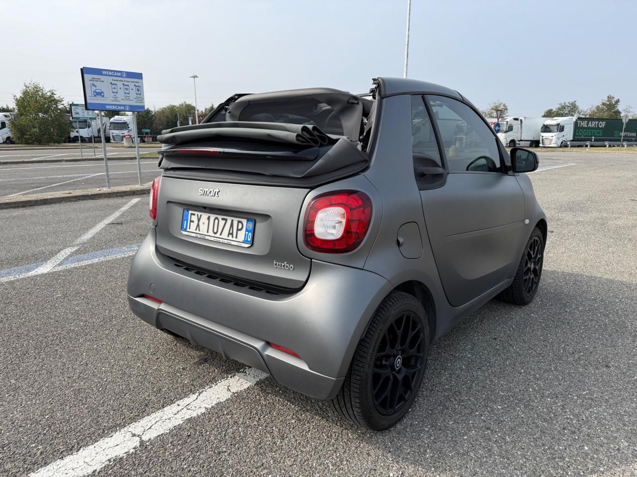 Smart Fortwo CABRIO 90CV Suitegrey Superpassion NAVI LED