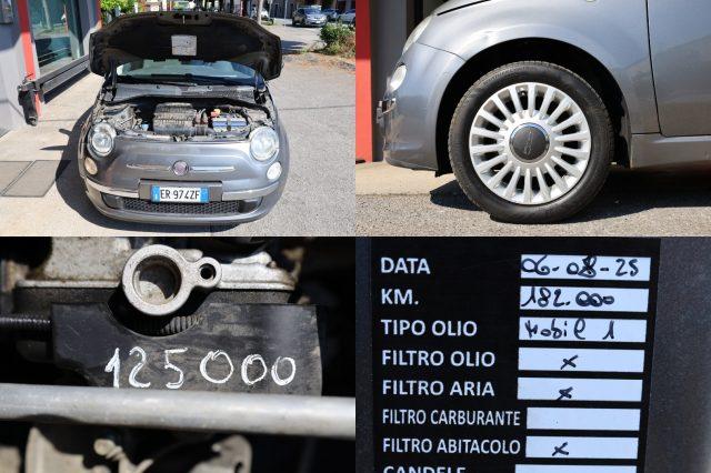 FIAT 500 1.2i Lounge per NEOPATENTATI Tetto PANORAMA Clima