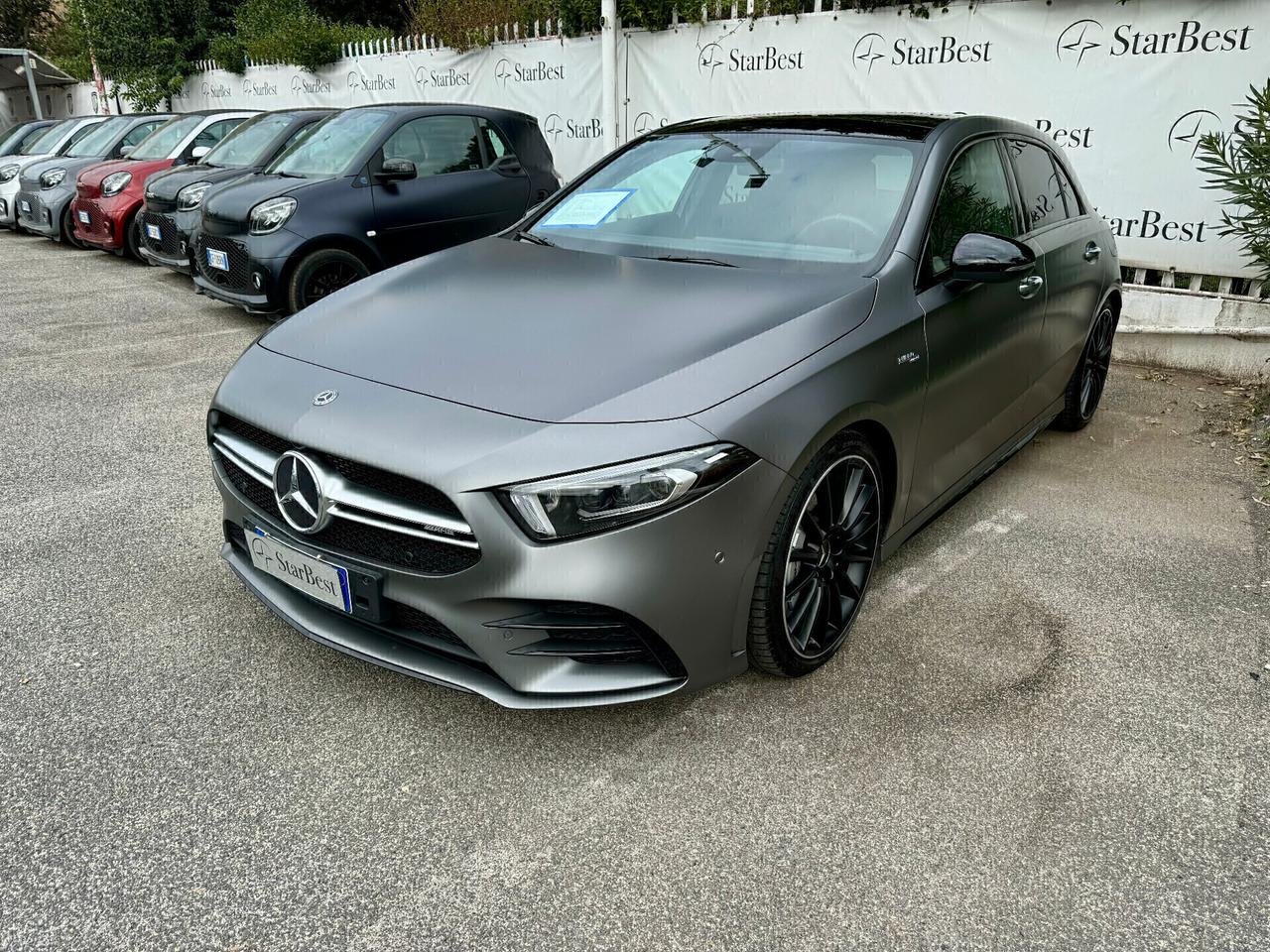 Mercedes-benz A 35 AMG 4Matic 4p.*GRIGIO OPACO*TETTO*LED 64 COLORI*RACE EDITION