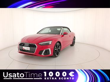 Audi A5 cabrio 40 2.0 tfsi mhev 204cv s line edition quattro s tronic