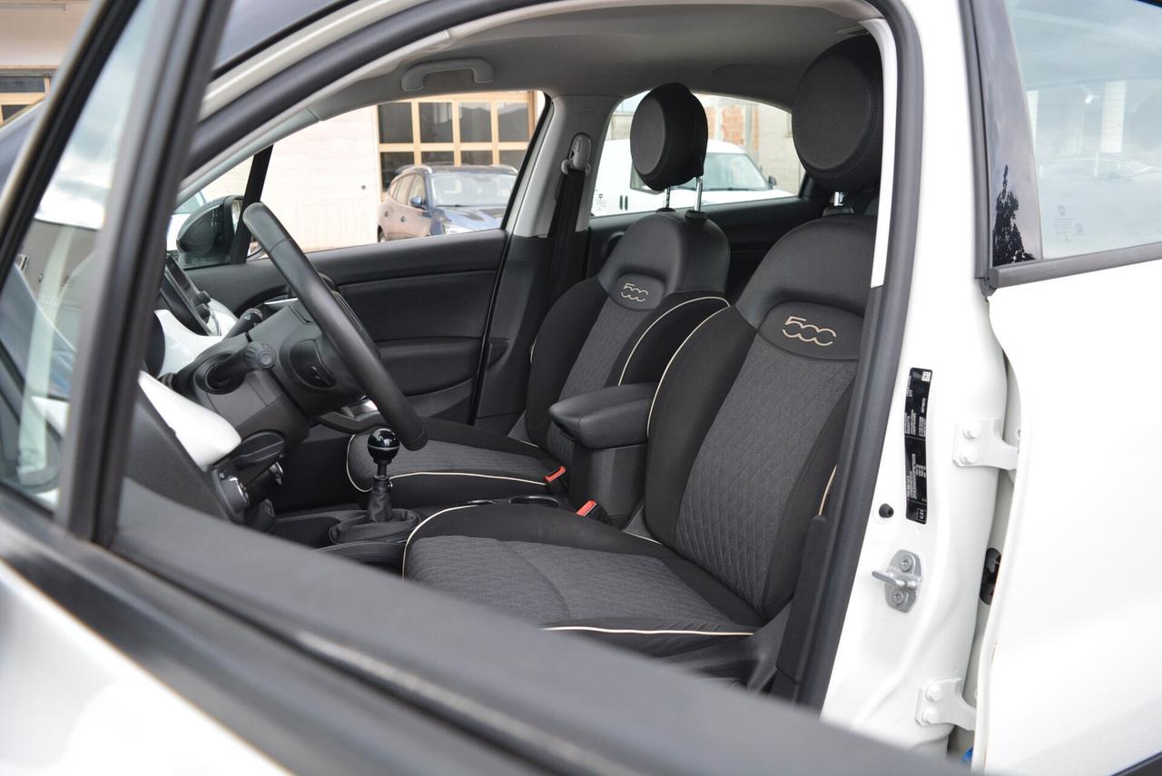 Fiat 500X 1.3 Mjet 95 CV Bicolor telecamera