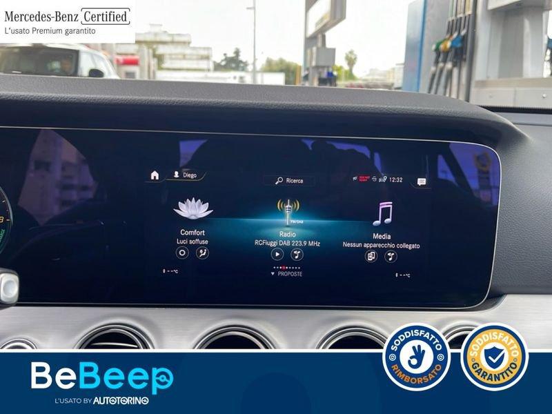 Mercedes-Benz Classe E E 300 E PHEV (EQ-POWER) PREMIUM PLUS AUTO MY20