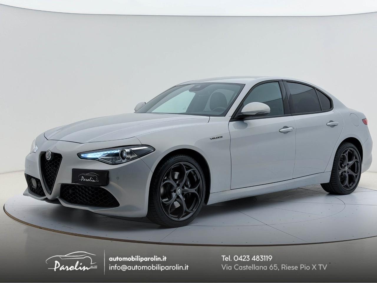 Alfa Romeo Giulia 2.2 t Veloce Q4 210 cv auto Bianco Lunare