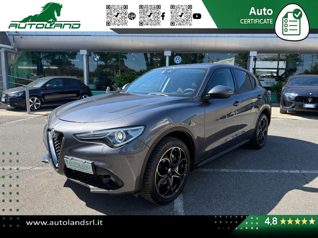 Alfa Romeo Stelvio 2.2 t Executive Q4 180cv auto