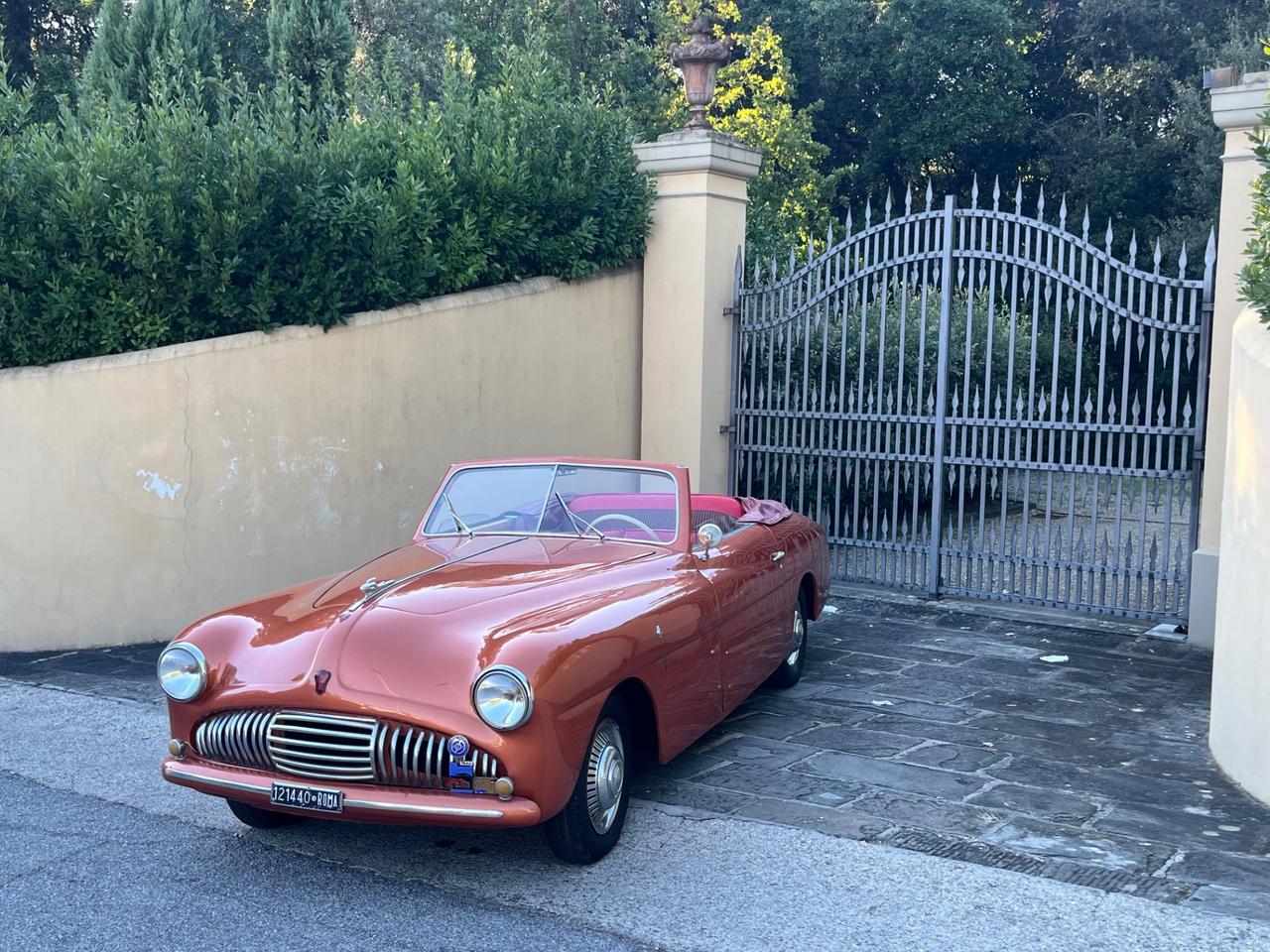 Fiat 1500 6c BALBO cabrio FUORISERIE - 1949