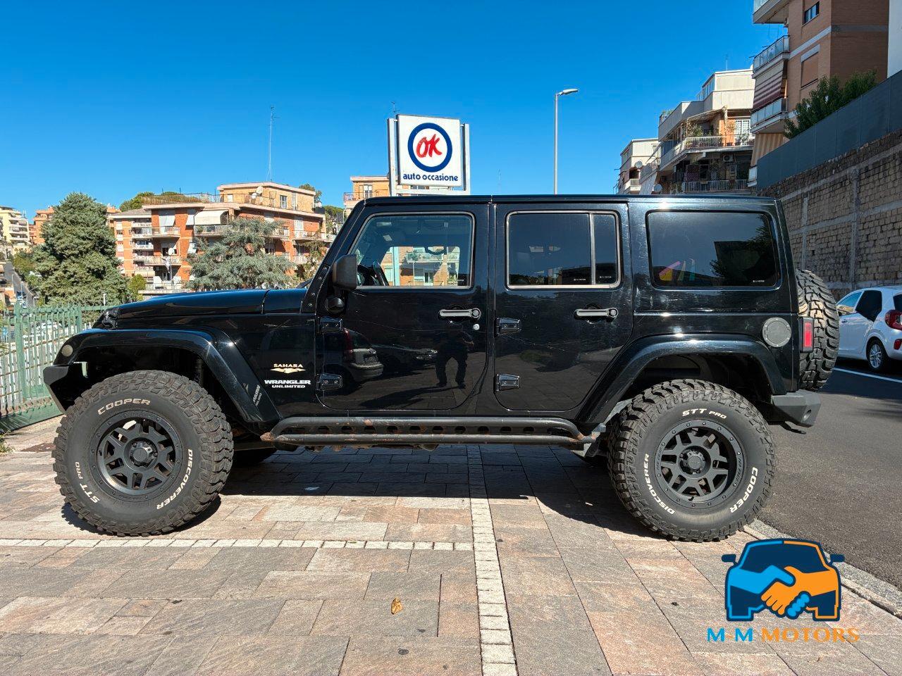 Jeep Wrangler 2.8 crd Unlimited Sahara 200 cv auto