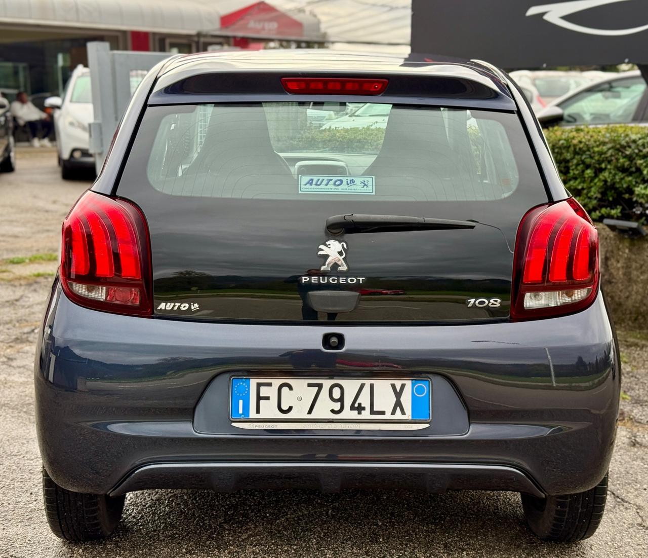 Peugeot 108 VTi 68 5 porte Allure 2016 104.000KM