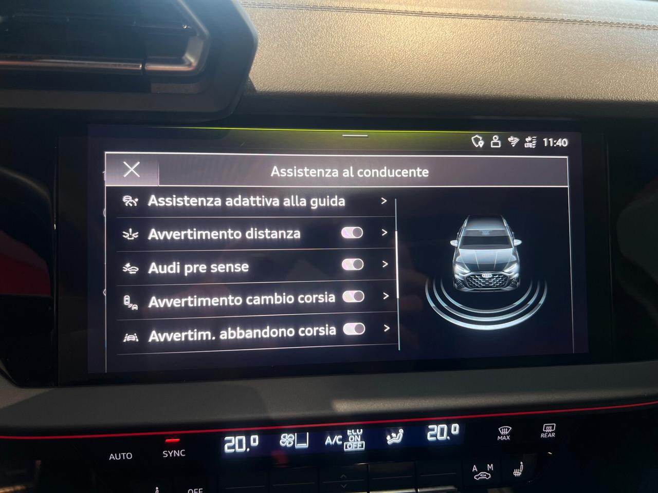 Audi A3 SPB 35 TDI S tronic S line edition TETTO