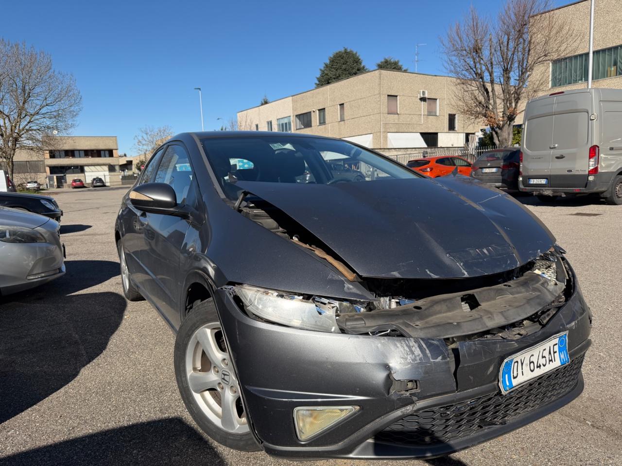 Honda Civic 1.4 i-DSi benzina euro5 incidentato