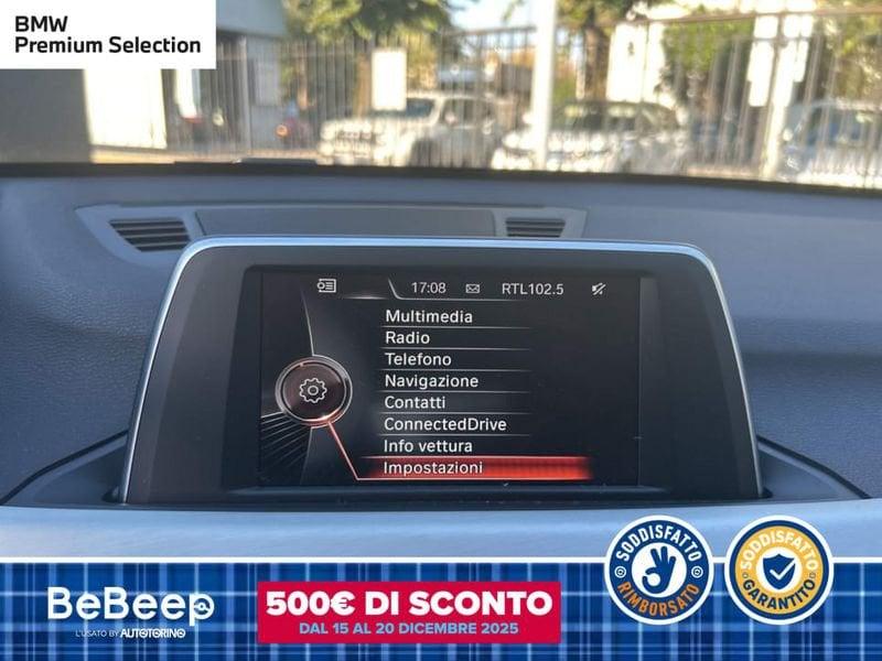 BMW X1 XDRIVE18D XLINE AUTO