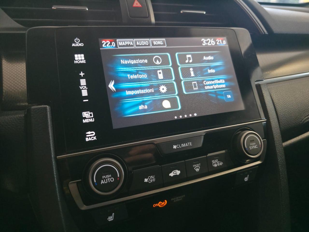 Honda Civic 1.6 5 porte aut. Elegance Navi