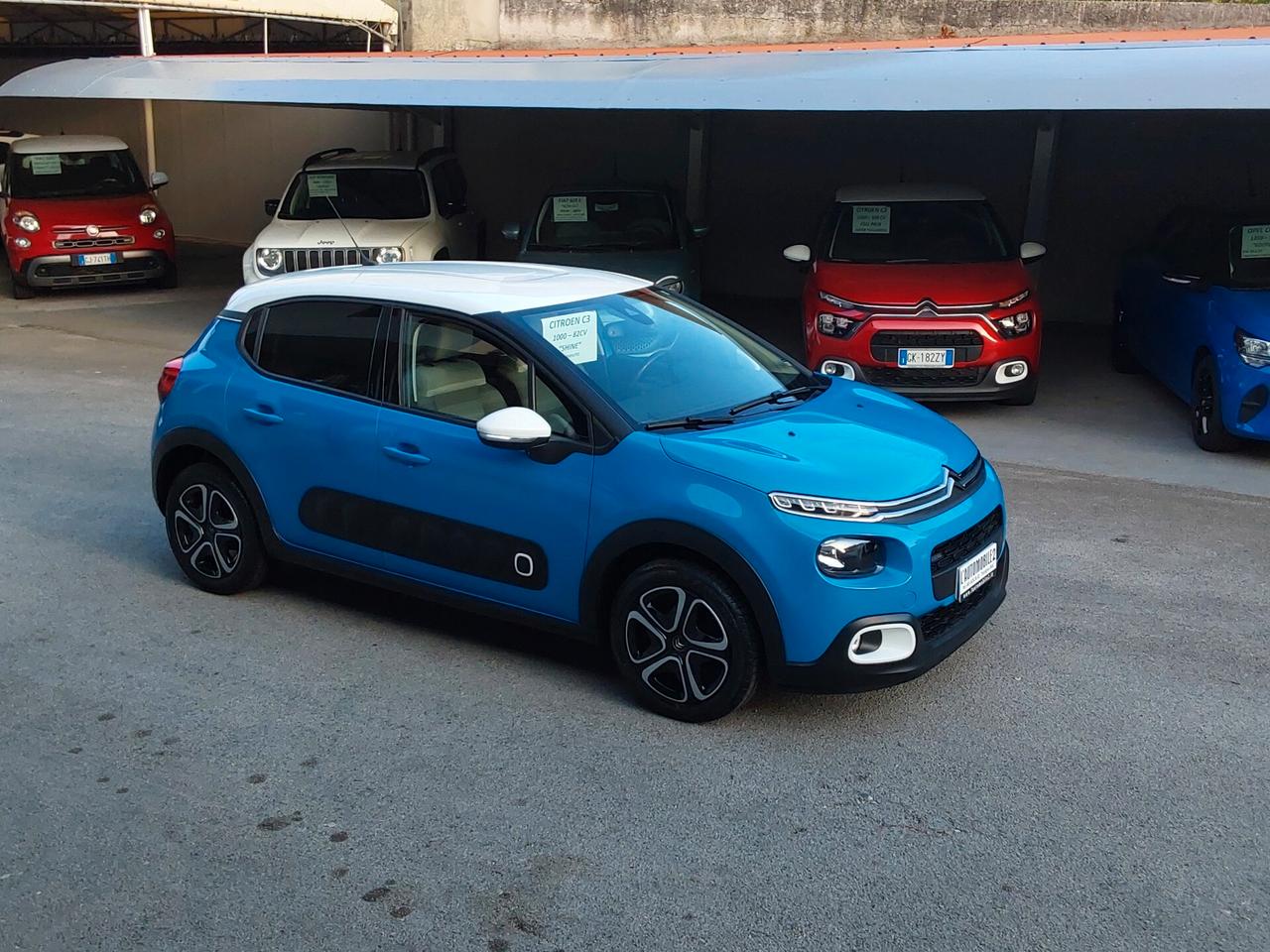 Citroen C3 1.2 PureTech 82 Cv Shine (Bicolore Metallizzato).