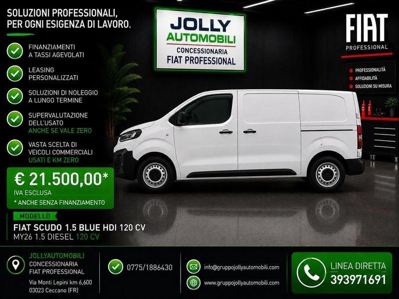 FIAT Scudo Fiat Scudo Blue Hdi 1.5 diesel 120 cv offerta Iva 22% esclusa