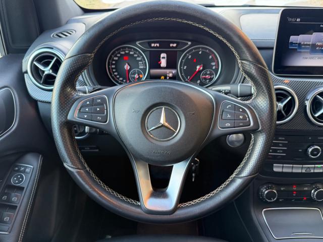MERCEDES-BENZ B 200 D PREMIUM EDITION+PACK BLACK+F1+PELLE TOT+CARBONIO