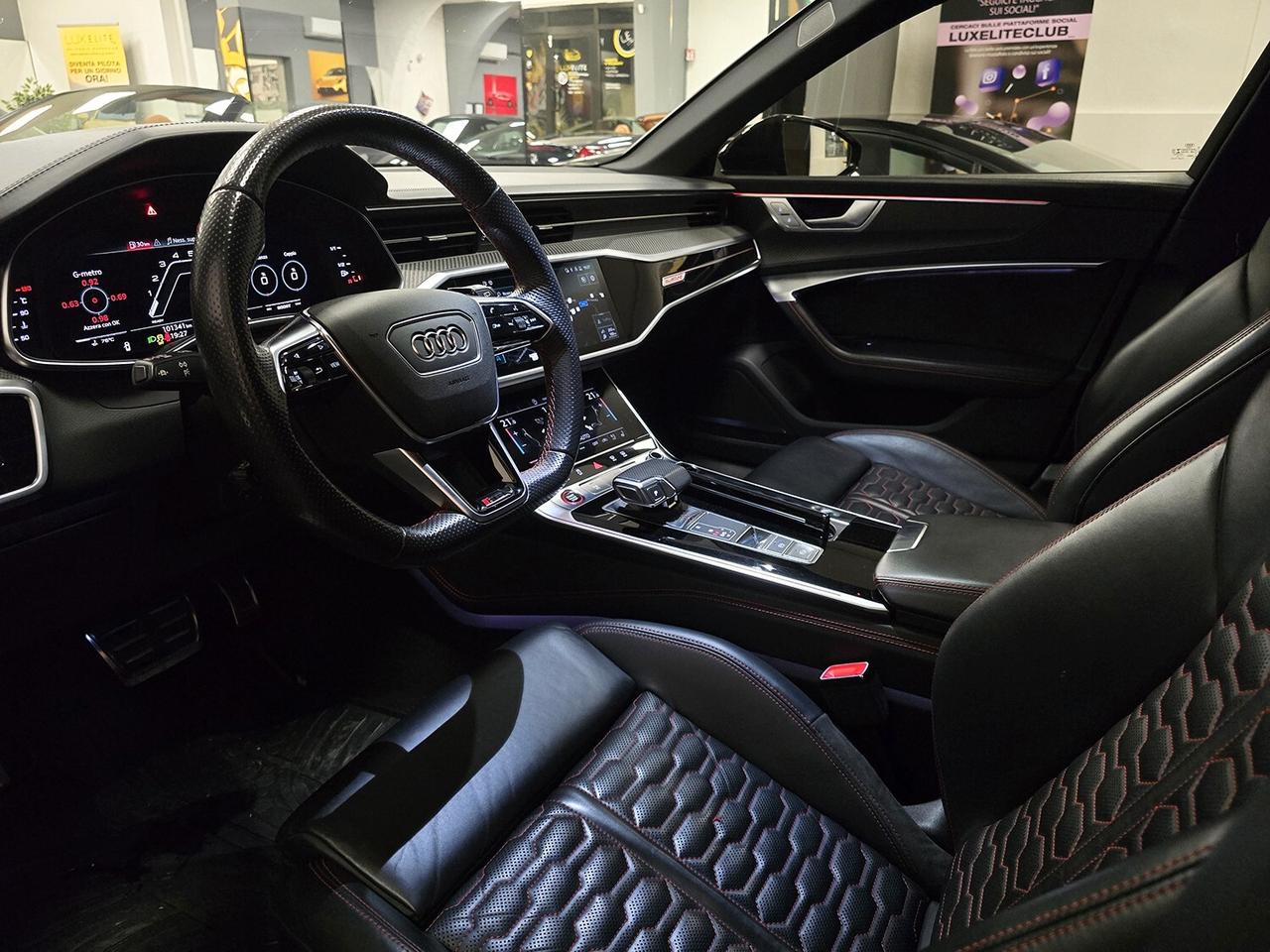 Audi RS6 AVANT 4.0 MHEV QUATTRO_GARANZIA AUDI_PERMUTE_SERVICE BOOK