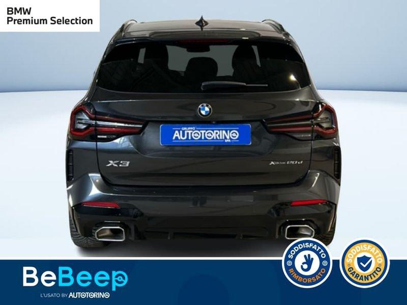 BMW X3 XDRIVE20D MHEV 48V MSPORT AUTO