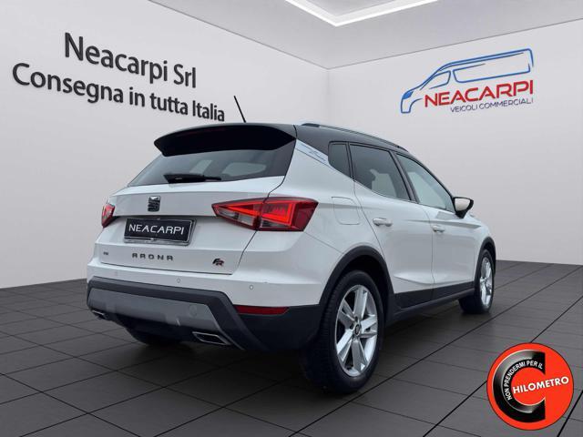 SEAT Arona 1.0TGI FR-CERCHI17-CRUISE-NAVI-SENSORI-DIURNI LEED