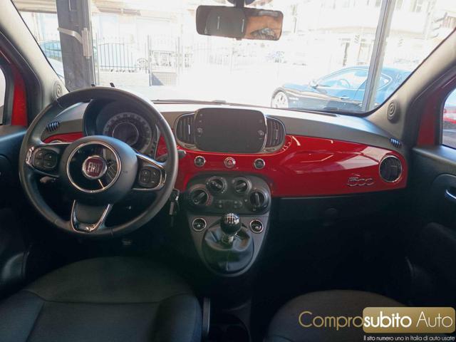 FIAT 500 1.0 Hybrid Red