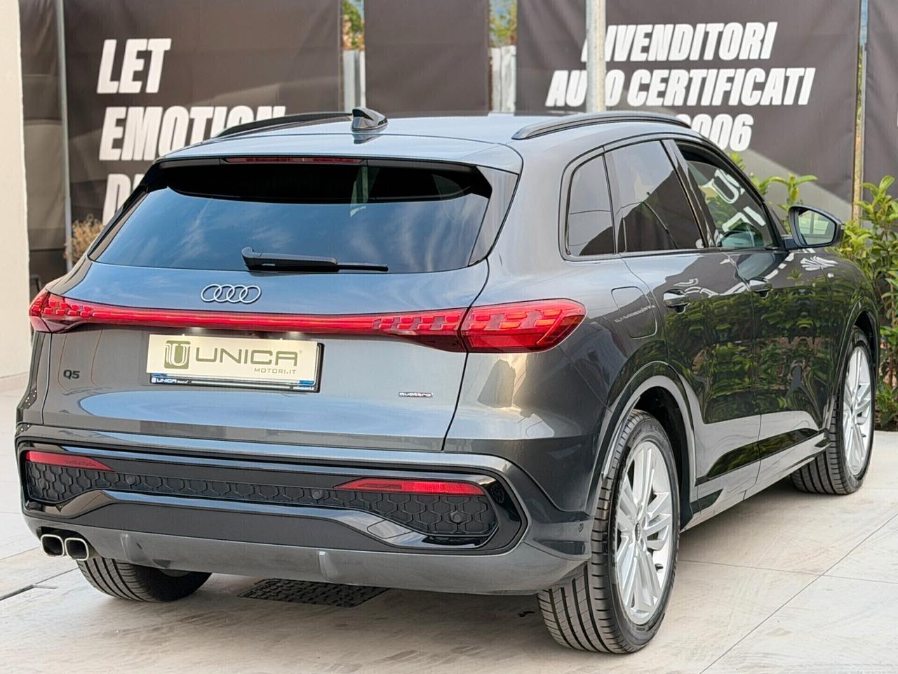 Audi Q5 SUV 2.0 TDI mhev S Line QUATTRO 204cv S-Tronic UNICO PROPRIETARIO IVA ESPOSTA PROMO FINANZIAMENTO