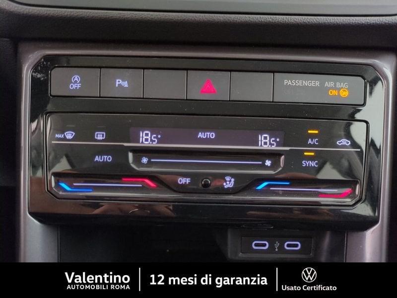Volkswagen T-Cross 1.0 TSI DSG 110 CV Advanced