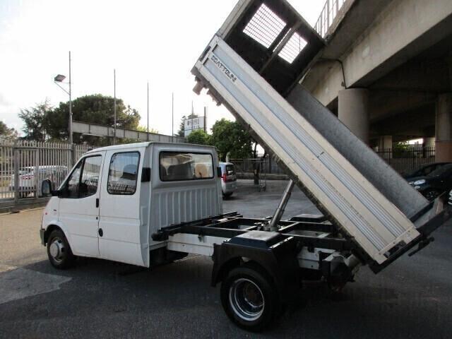 FORD TRANSIT DOPPIA CABINA RIBALTABILE TRILATERALE