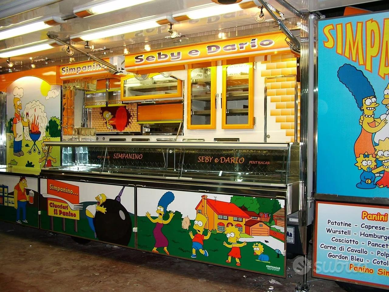 Food Truck Paninoteca Iveco Eurocargo