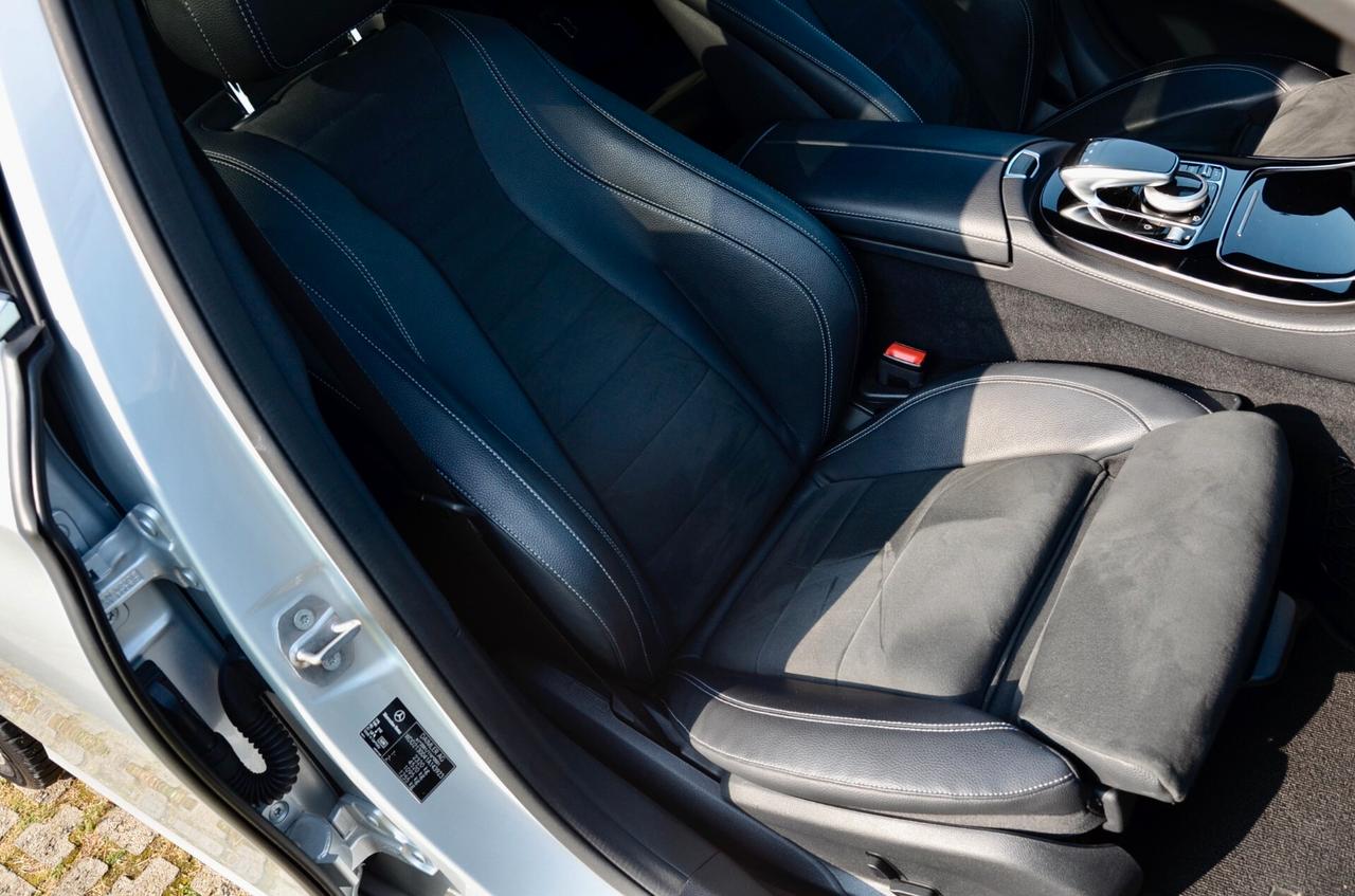 MERCEDES-BENZ E 220d PREMIUM AMG LINE 194cv AUTO, UFF ITALIANA, SERVICE MERCEDES, EURO 6C, HI-FI BURMESTER, MULTIBEAM, RETRO 360°, PERMUTE