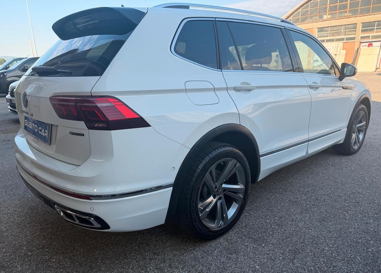 Volkswagen Tiguan Allspace 2.0 TDI 200 CV SCR DSG 4MOTION R-Line 7 posti