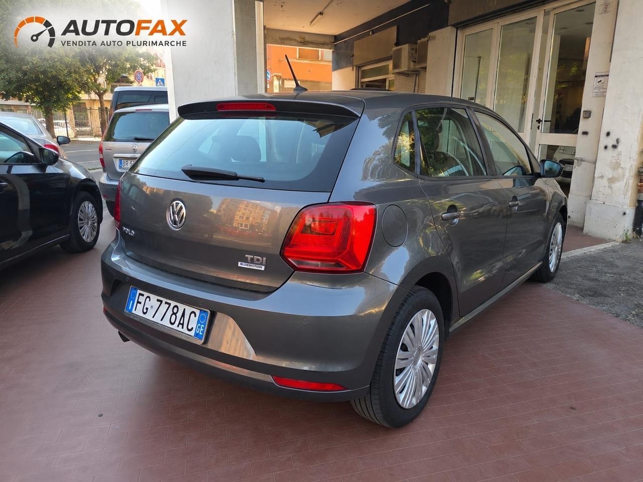 VOLKSWAGEN POLO 1.4 TDI BLUEMOTION 90 CV – EURO 6 – GARANZIA 12 MESI