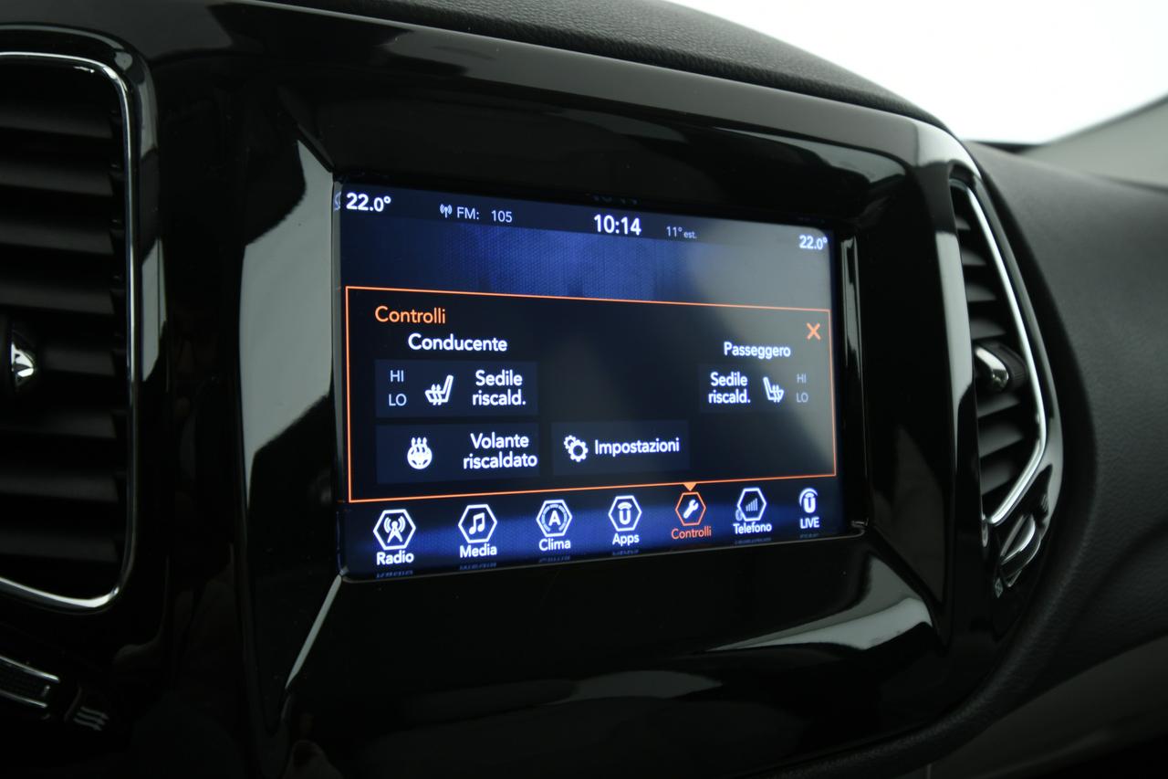 JEEP Compass 2.0 mjt Limited 4wd 140cv auto x COMMERCIANTI PELLE+C18"