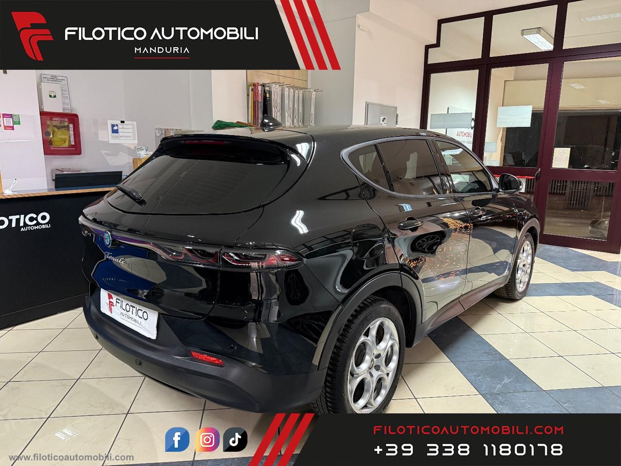 ALFA ROMEO Tonale 1.6 diesel 130 CV TCT6 Sprint RIFINITURE BLACK - CARPLAY - FULL