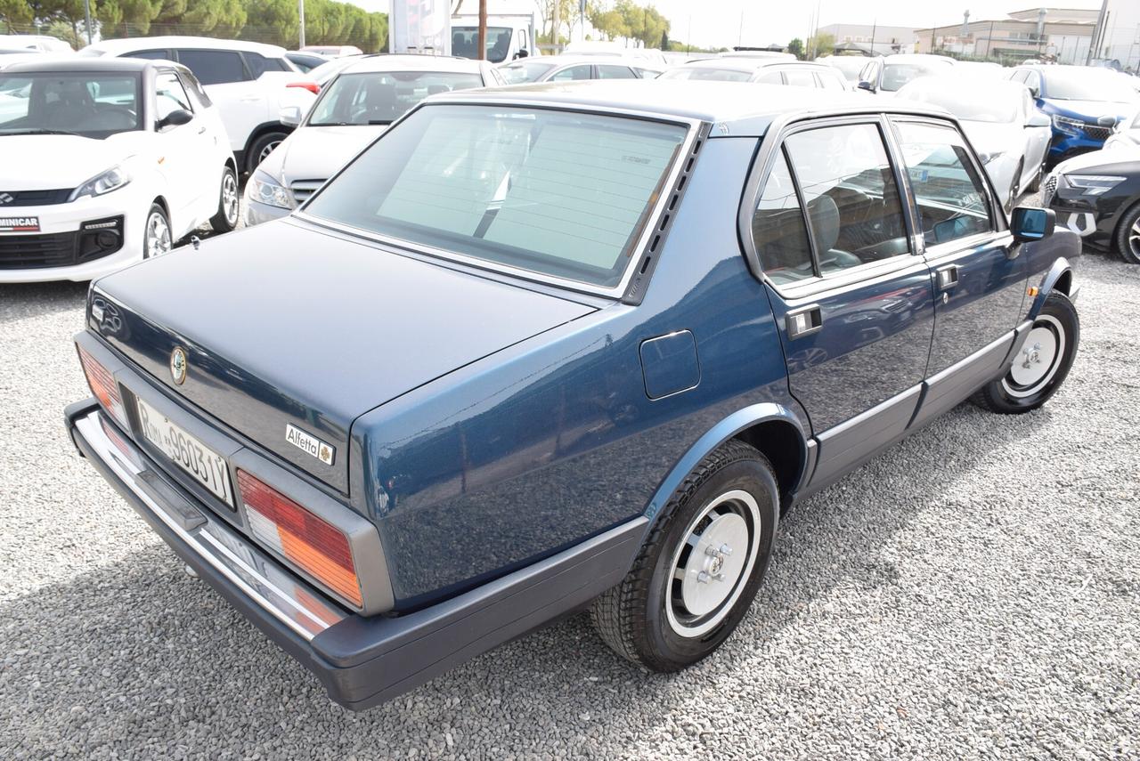 Alfa Romeo Alfetta ALFAROMEO 2.0 INIEZIONE ISCRITTA ASI PRONTA TARGA ORO