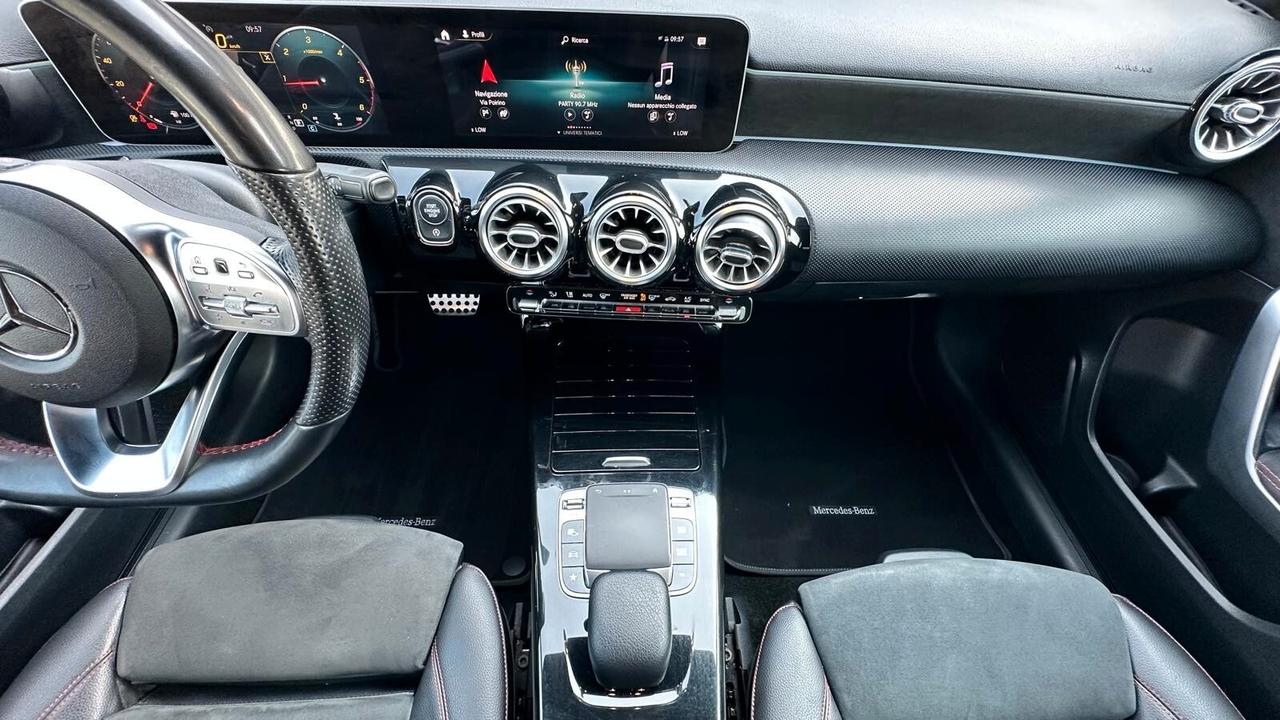 Mercedes-benz A 180 d PREMIUM PLUS AMG-UNICO PROPRIETARIO-MOD 2020- KM CERTIFICATI NESSUN VINCOLO DI FINANZIAMENTO