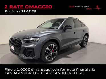 AUDI Q5 SPORTBACK 40 TDI MHEV QUATTRO S TRONIC IDENTITY BLACK