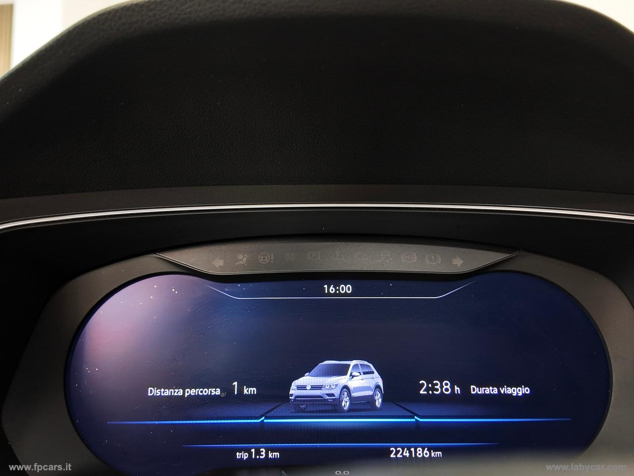 VOLKSWAGEN Tiguan 2.0 TDI DSG Advanced BMT TETTO APRIBILE