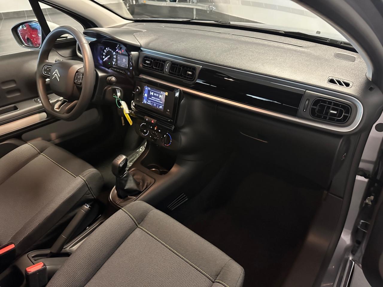 CITROEN C3 KM/0 NUOVA! 1.2 BENZ 83CV NEOPATENTATI GARANZIA 24 MESI