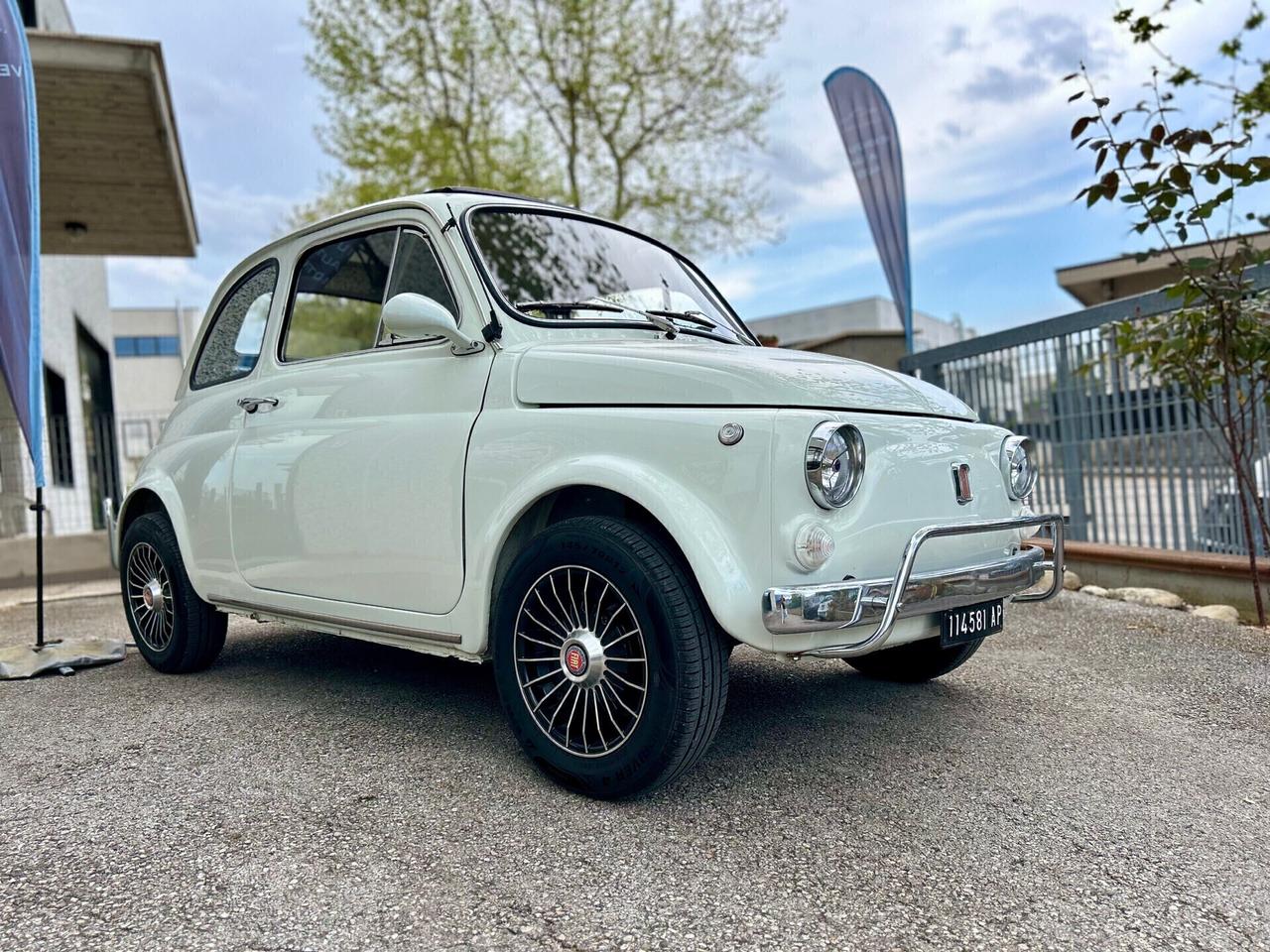 Fiat 500 - 110 F BERLINA 500 - Mod. L - ISCRIZIONE ASI E TARGA ORO