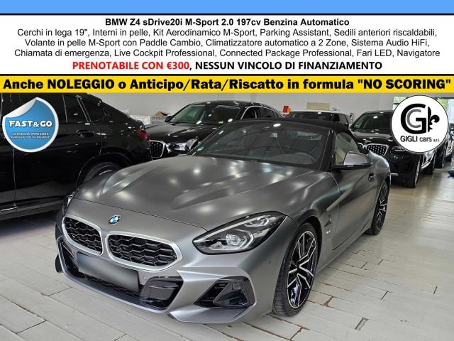 BMW Z4 20i M-Sport C19" Pelle Navi Paddle MSport M Camera