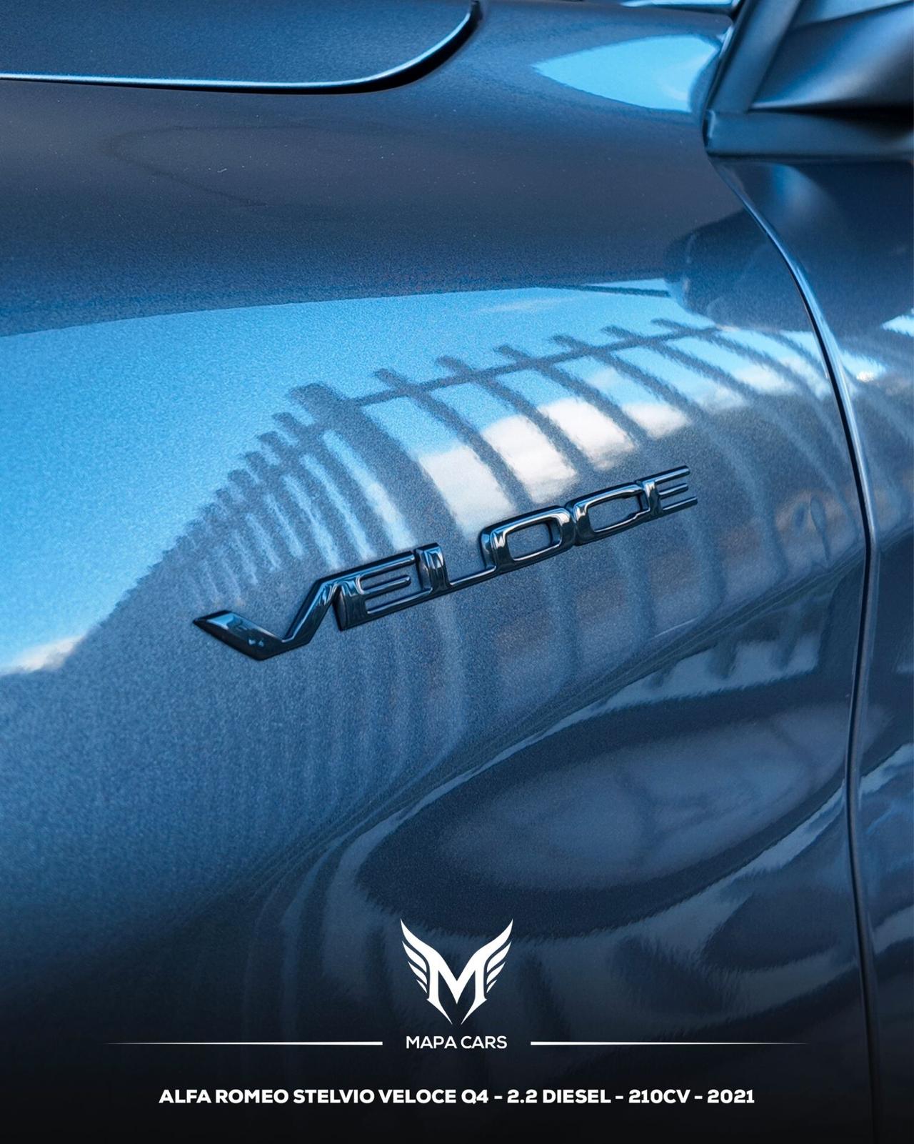 Alfa Romeo Stelvio 2.2 Turbodiesel 210 CV AT8 Q4 Veloce